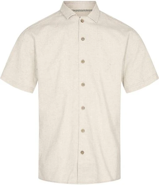 AnerkjendtÂ Overhemd Leon Beige
